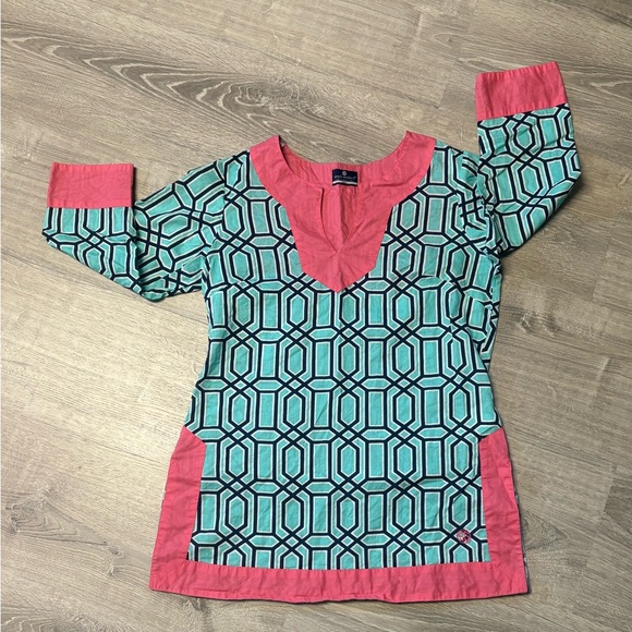 Simply Southern Geometric Tunic - Picture 1 of 7